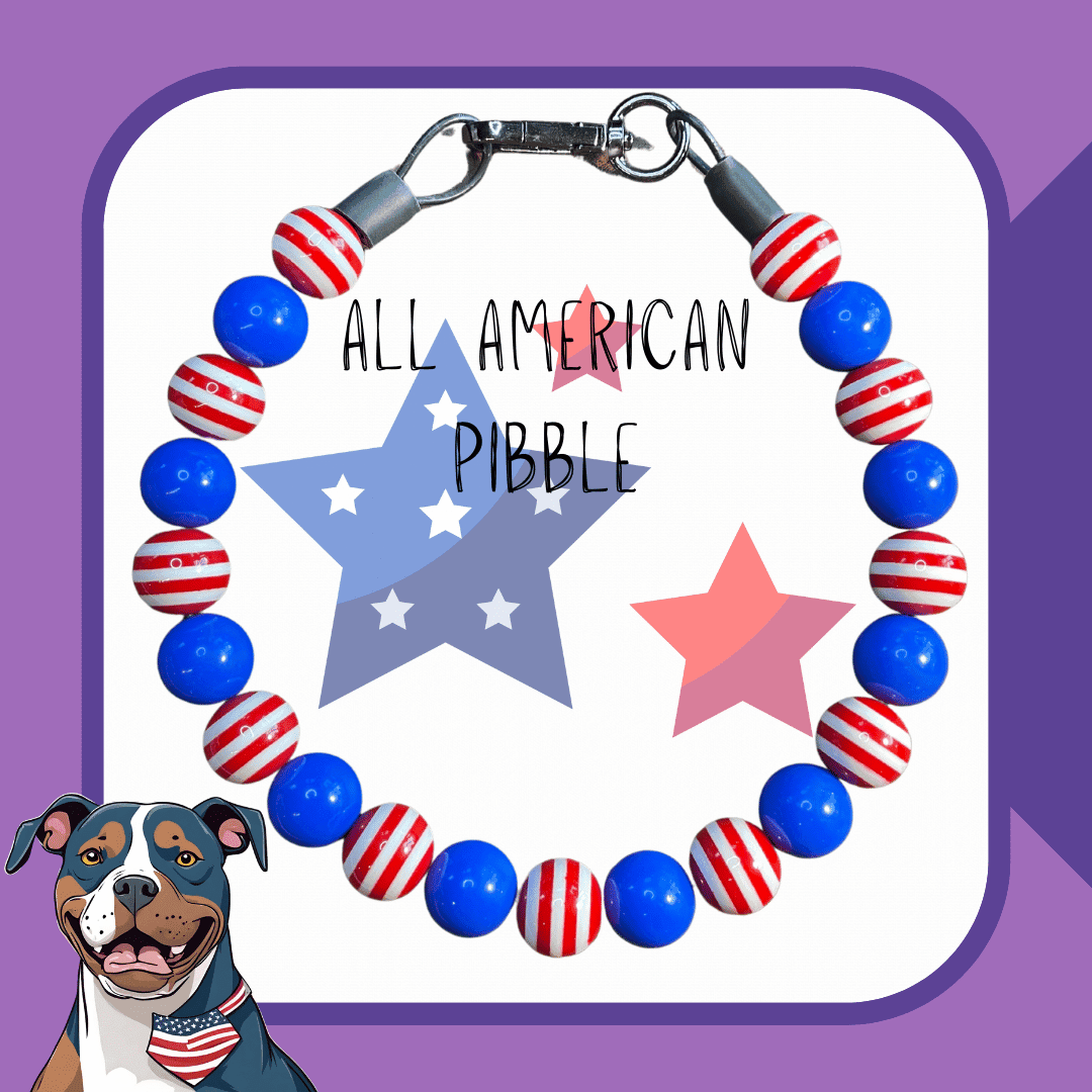 All American Pibble Dog Collar