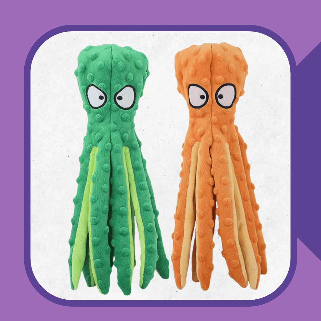 Crunchy the Octopus - Dog Toy