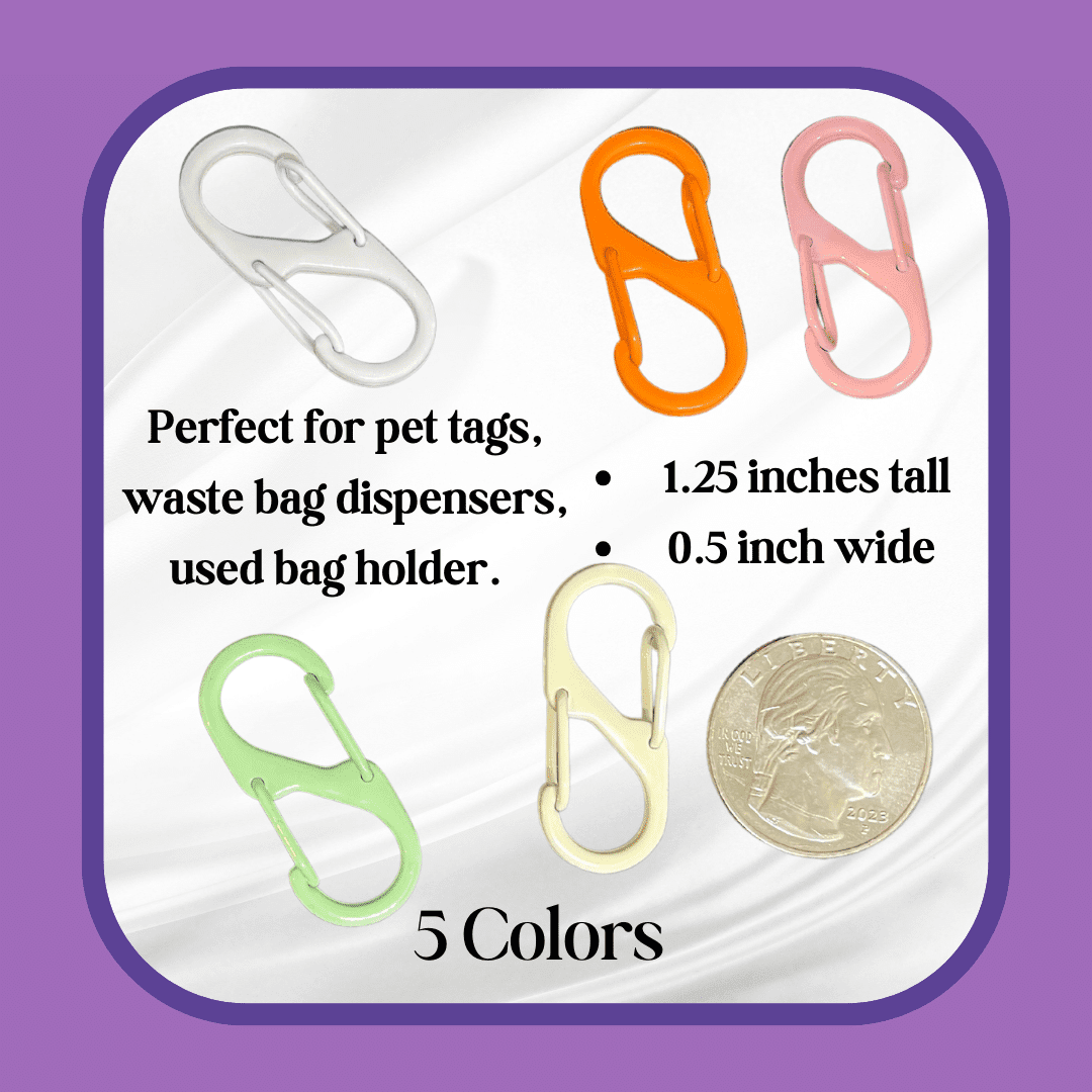 Double Clip for Tags and Accessories