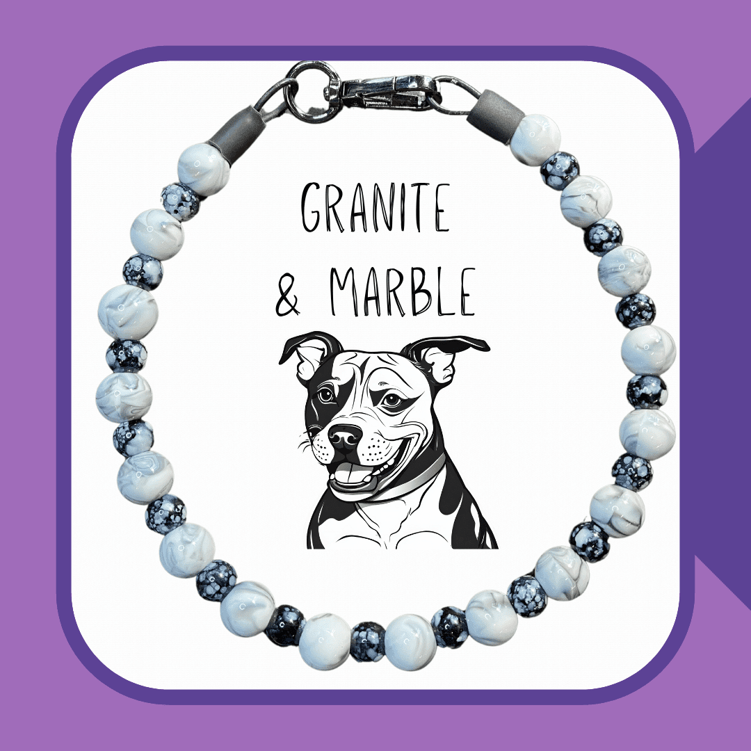 Granite and Marble Dog Collar