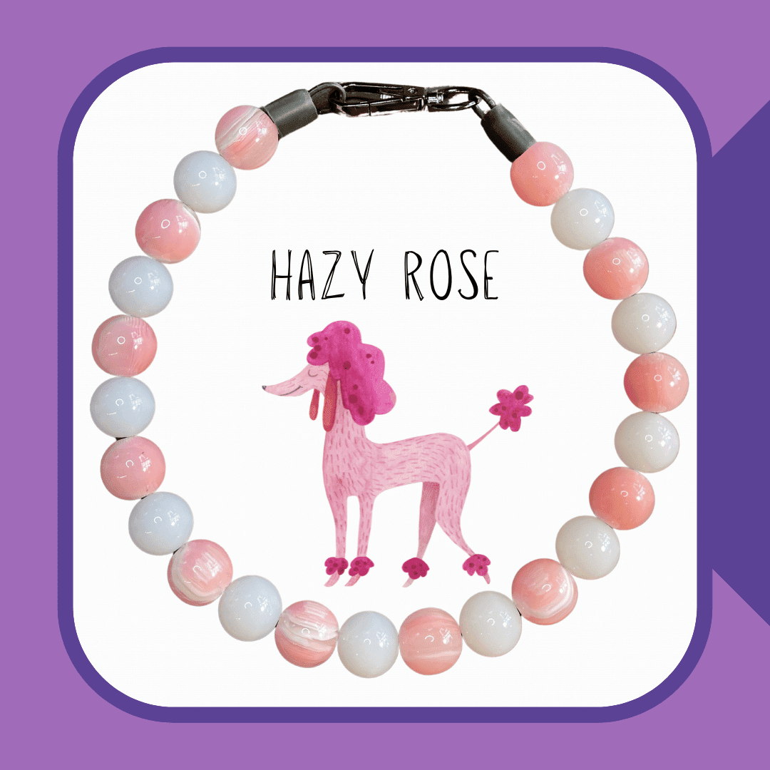 Hazy Rose Dog Collar