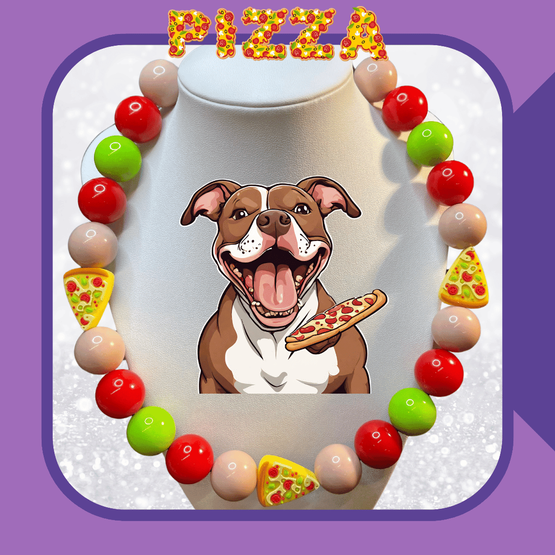 Pizza Pup Dog Collar