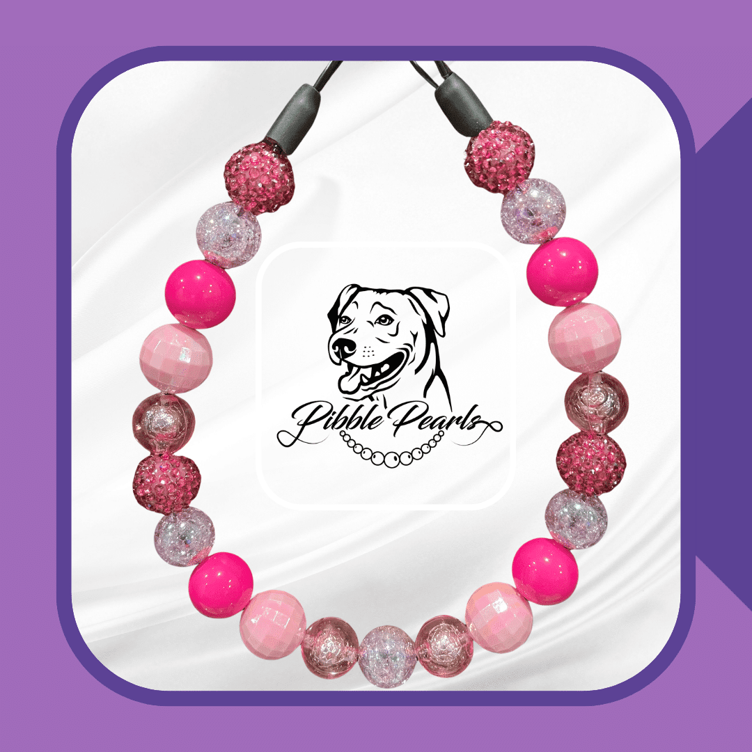 Pretty In Pink Dog Collar