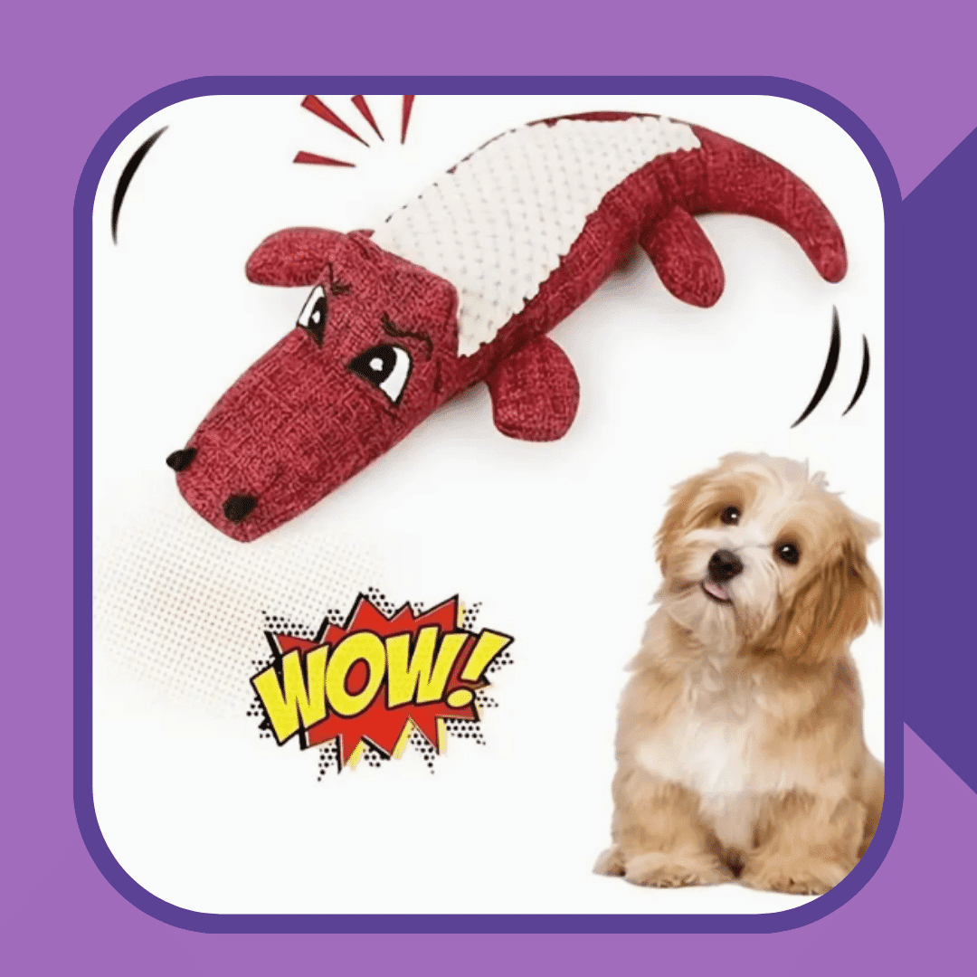 Rusty the Alligator - Plush Dog Toy